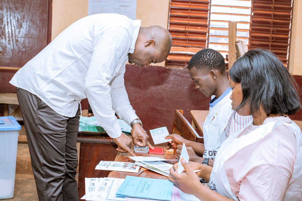 Un geste citoyen fort posé par le président de la délégation spéciale de la Mairie De Siguiri .